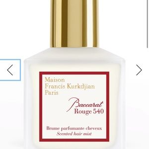 Baccarat rouge hair mist